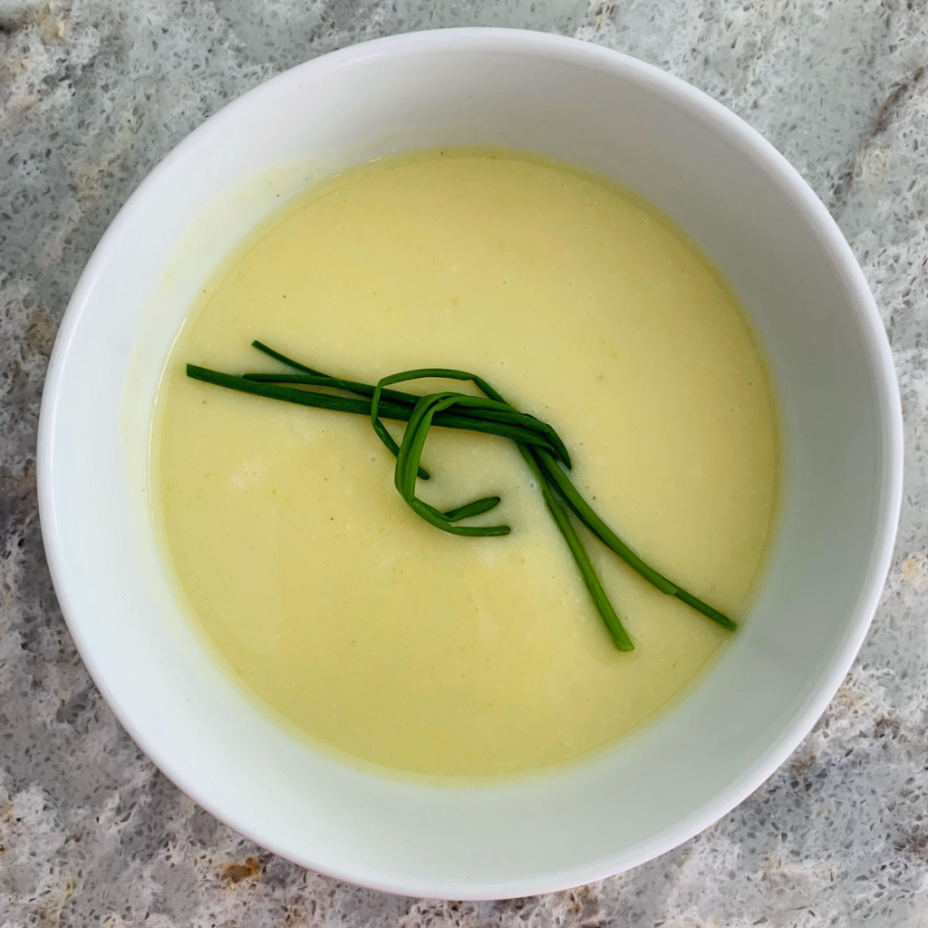 Vichyssoise (PotatoLeek Soup)